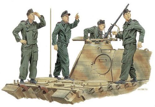 Achtung-Jabo Panzer Crew (France 1944) - Image 1