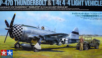 P-47D Thunderbolt Bubbletop And 1/4-Ton 4X4 Light Vehicle - Image 1