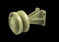 Welded Support With Return Rollers For Pz.Kpfw IV No. 2 - Image 1