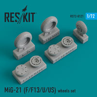 MiG-21 (F/F13/U/US) wheels set - Image 1