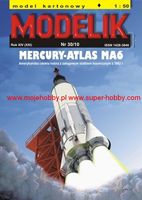 MERCURY-ATLAS amerykaska rakieta kosmiczna z 1962 roku