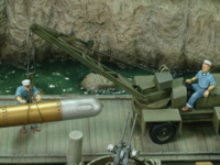 U.S. sailors loading torpedo WWII - Image 1