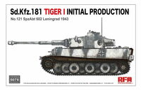 Sd.Kfz.181 Tiger I Initial Production No.121 SpzAbt 502 Leningrad 1943