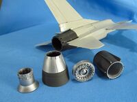 Lockheed-Martin F-16 C - cloesd jet nozzle for engine F110 (designed to be used with Tamiya kits)