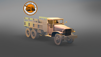 Cabin For GMC CCKW 353 And Fire Truck 335 - Soft Top - Image 1