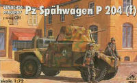 Pz Spahwagen P 204 (f) French WWII Armored Car with CDM turret