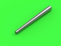 SMS Viribus Unitis armament - 305mm (12pcs), 150mm (12pcs) barrels, 70mm (18pcs) barrels (for Trumpeter kit)
