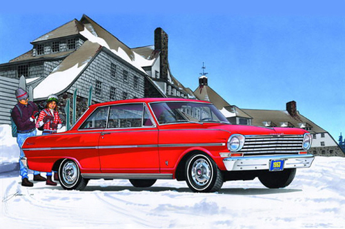 1963 Chevy Nova 400 Sports Coupe Trumpeter