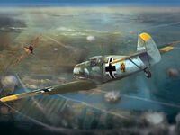 German WWII Fighter Messerschmitt Bf 109 E-3 Emil