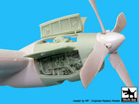 AC-130H Hercules Engine for Italeri