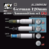 Modern German 120mm Tank Ammunition Set A (aluminium) - Image 1