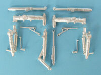 Mikoyan MiG-23 M / MF / ML / BN Flogger - Landing Gear (designed to be used with Eduard kits and Trumpeter kits) - Image 1