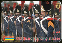 Napoleonic French Old Guard Standing at Ease