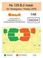 Henschel Hs-129 B-2 Masks (for Hasegawa / Revell / Hobby 2000 kits) - Image 1