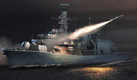 HMS TYPE 23 Frigate - Monmouth(F235) - Image 1