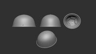 British Tank Helmet Mk.II (Detail) - Image 1