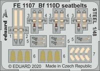 Bf 110D seatbelts STEEL DRAGON - Image 1