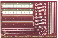 Fw-190A/D/F/G metal flaps Tamiya - Image 1