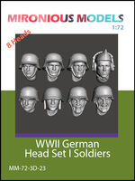 WWII German Head Set I Soldiers - Image 1