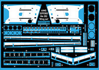 Messerschmitt Me-262 A/B - Wing Set (designed to be used with Revell and Trumpeter kits)