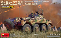 Sd. Kfz. 234/1 Schwerer Panzerspahwagen Early Mod. (Interior Kit)