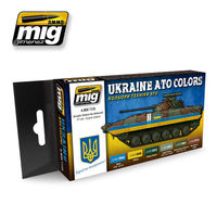A.MIG 7125 UKRAINE ATO COLORS Set