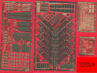 Mikoyan MiG-23 pylons parachute fairing (for Trumpeter kits)