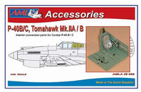 Curtiss P-40 B/C & Tomahawk Mk.II A/B - Interior Conversion Set (for Trumpeter and Academy kits) - Image 1