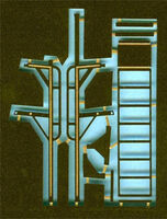 Dassault Mirage 2000 Ladder (designed to be used with Heller kits)