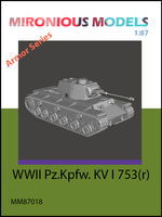 WWII Pz.Kpfw. KV I 753-r - Image 1