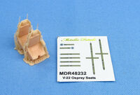 Bell V-22 Osprey - Seats 3D-printed (for Hobby Boss kits) - Image 1