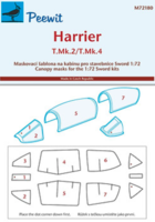 Canopy mask for Harrier T.Mk.2/ T.Mk.4 Sword