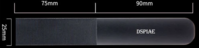 AS-25BK PRO ALUMINUM ALLOY SANDING BOARD (BLACK)