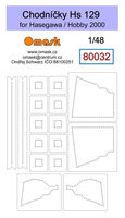 Walkways Hs 129 (For Hasegawa / Hobby 2000) - Image 1