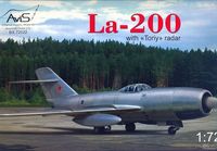 Lavochkin La-200 with Toriy radar