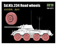 Sd.Kfz. 234 Road Wheels 3D Printed (8pcs)