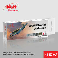 3016 WWII Soviet aviation (early period) Paint Set