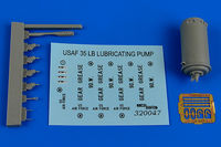 35Lb. lubricating bucket pump USAF accessories