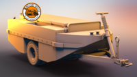 Trailer WTCT6 For DUKW And LVT Closed - Image 1