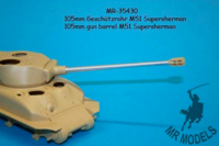 105mm gun barrel for M51 Supersherman - Image 1