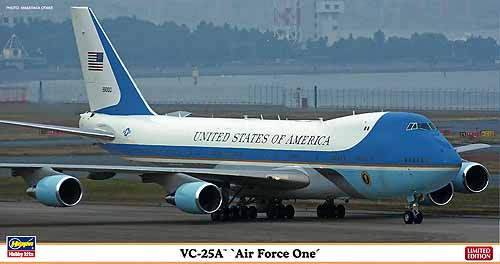 VC 25A AIR FORCE ONE Hasegawa 10805