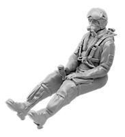 SAAB 37 Viggen Pilot Seated