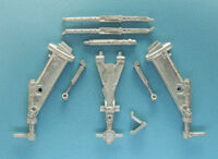 Saab JAS-39 A/C Gripen - Landing Gear (designed to be used with Kitty Hawk Model kits) - Image 1
