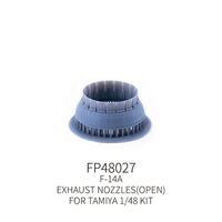Grumman F-14 A Tomcat - ExhaustNozzlesOpen (1 piece) - engine TF30-P-414A(for Tamiya kits) - Image 1