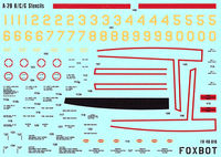 Stencils for Douglas A-20B/C/G Boston - Image 1