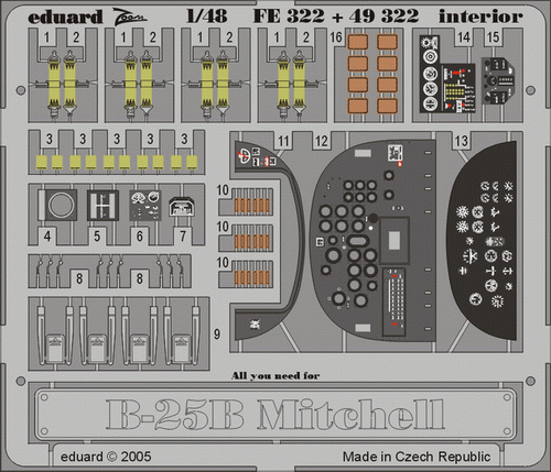 B-25B interior Accurate Miniatures - Image 1