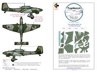 Junkers Ju-87 B/G/R Stuka - camouflage pattern paint masks (for Airfix, Heller and Fujimi kits) - Image 1