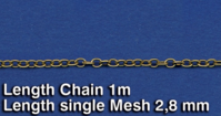 Metal Chain D Length single Mesh - Image 1